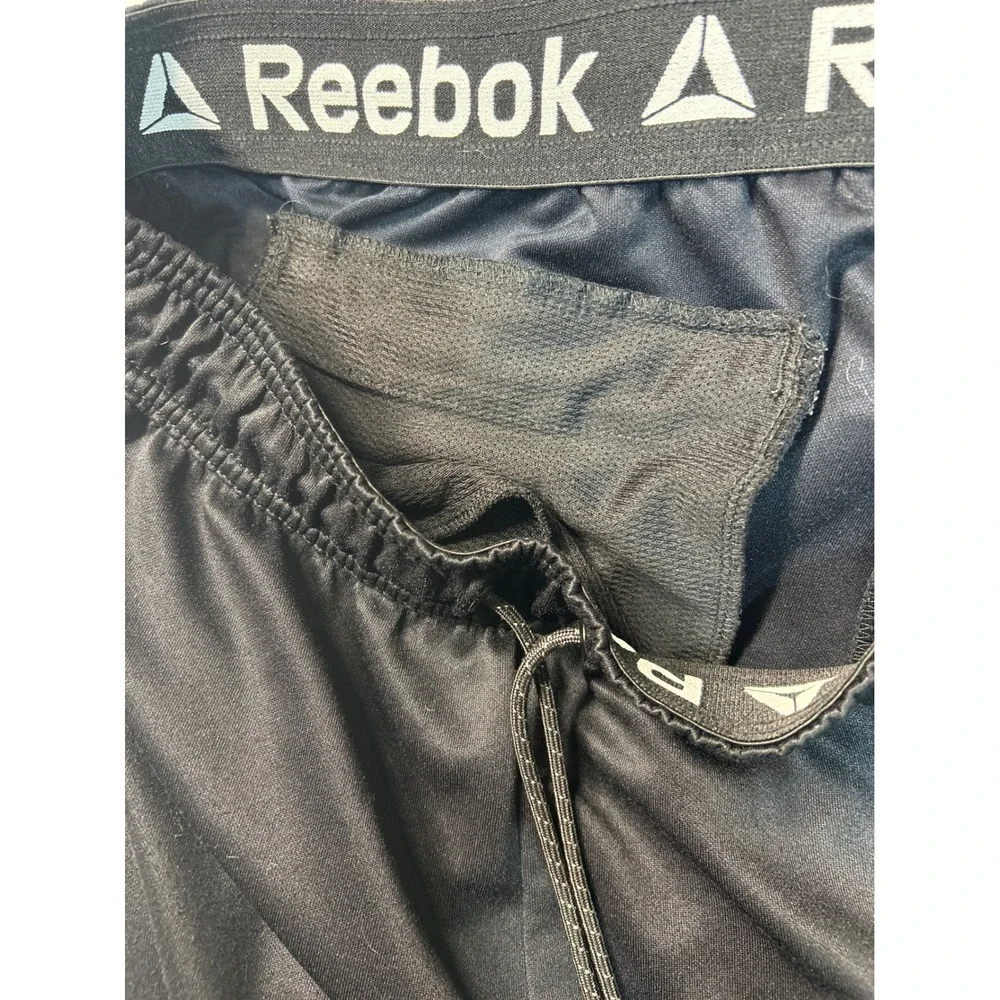 Reebok Athletic Track Pants Black 2X Large 2EG 2TG Mens‎ Joggers Sweatpants